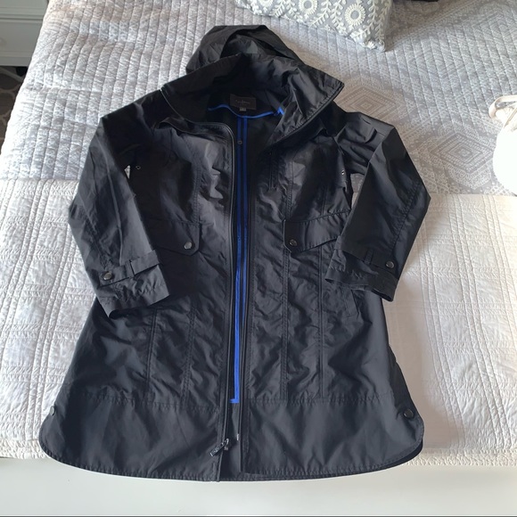 Cole Haan rain jacket blue small - Picture 3 of 9